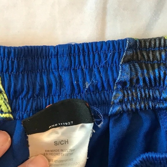 And1 Blue/Yellow Basketball Shorts Mens S - Picture 2 of 5